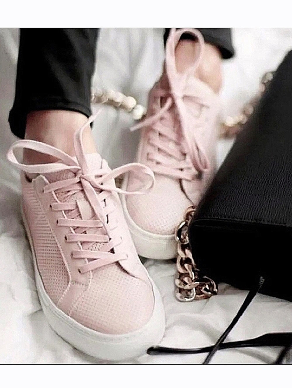 New! Greats Brooklyn Royale Perforated Leather Sneakers US 9